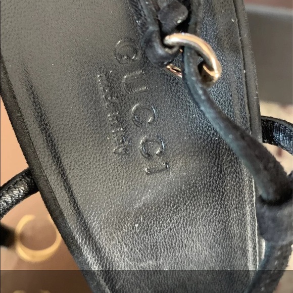 🖤SOLD!🖤Authentic Gucci Strappy Heels - Picture 5 of 10